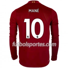 Camisetas Liverpool Sadio Mane 10 Primera Equipacion 2019/2020 Manga Larga
